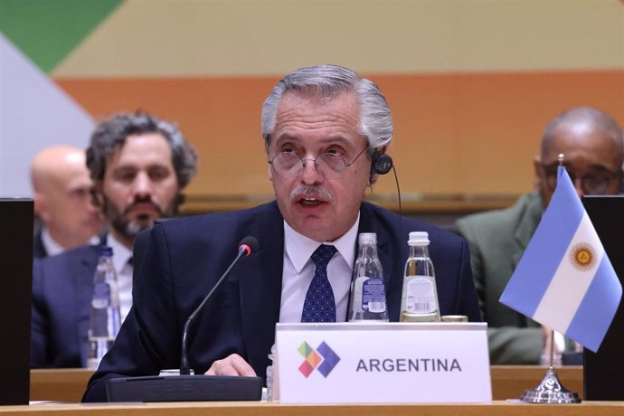 Archivo - Alberto Fernández, presidente de Argentina