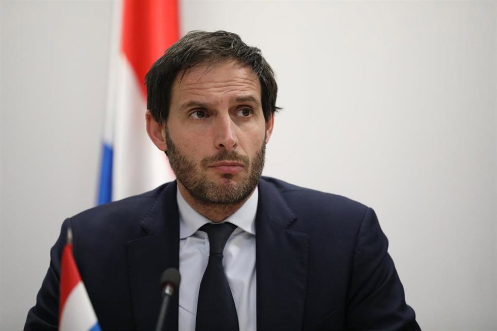 Archivo - Wopke Hoekstra, ministro de Exteriores saliente de Países Bajos