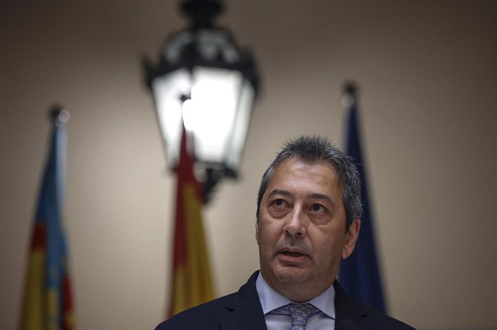 Archivo - El nuevo vicepresidente primero y conseller de Cultura y Deporte de la Generalitat, Vicente Barrera