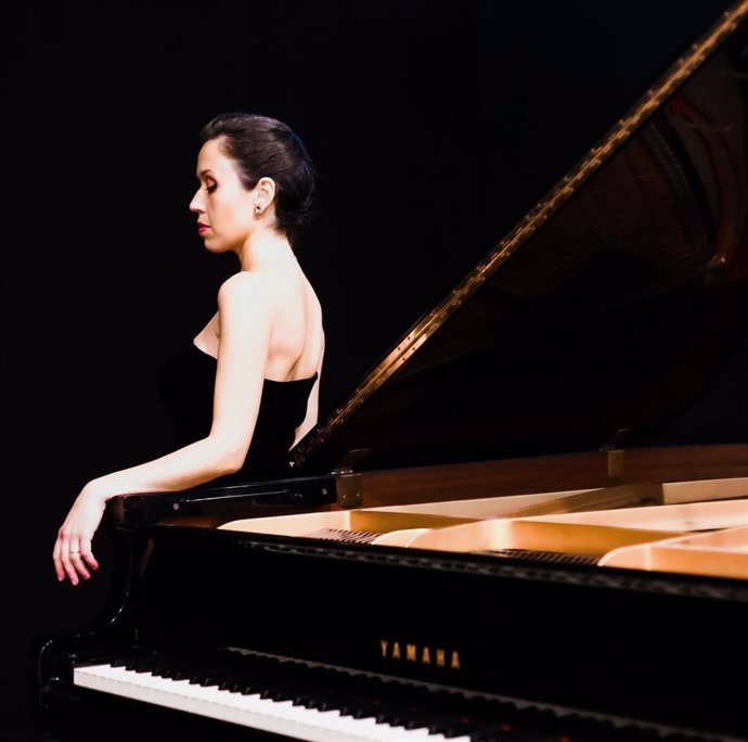 Archivo - La pianista Alba Ventura.