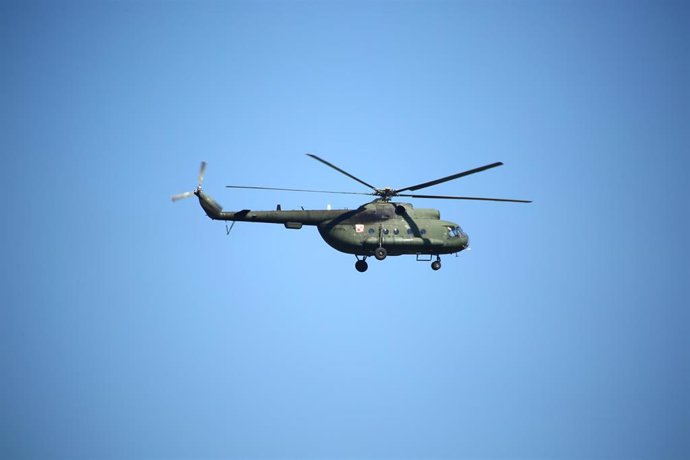 Un helicóptero militar polaco (Archivo)