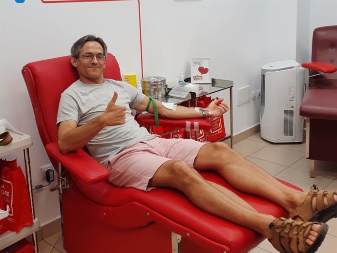 Donante de sangre del ICHH