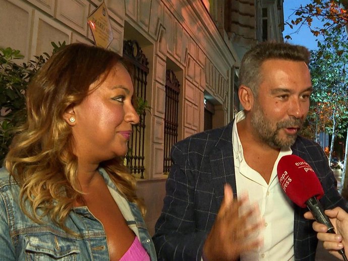 RAQUEL ABAD Y KIKE CALLEJA ACUDEN AL CUMPLEAÑOS DE TERELU CAMPOS