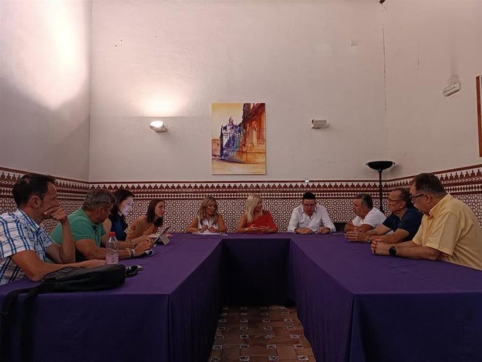 Reunión de coordinación para la Feria de San Lucas 2023 de Jaén.