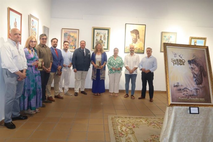 Exposición de carteles anunciadores de las fiestas por san Mateo, patrón de Alcalá de Guadaíra (Sevilla).