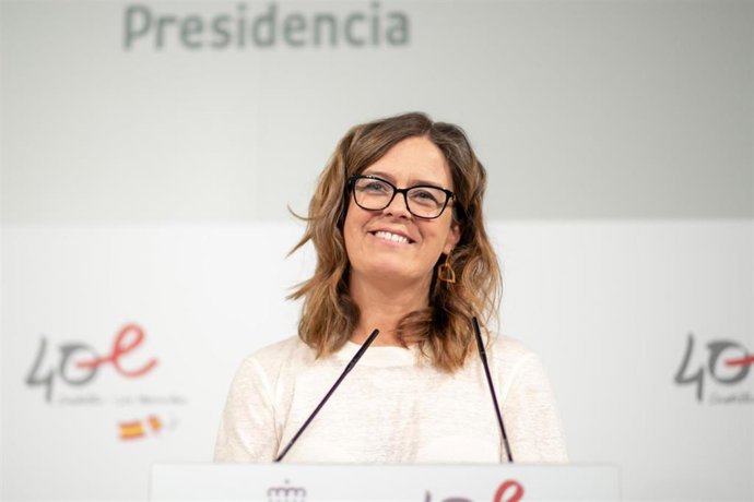 La portavoz del Gobierno regional, Esther Padilla