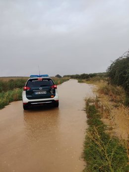 Imagen de una de las vías cerradas al tráfico
