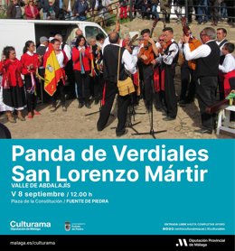 Cartel panda verdiales.