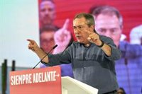 Espadas: El PSOE-A volverá a ser "clave de bóveda" para promover la "igualdad" en el desarrollo autonómico