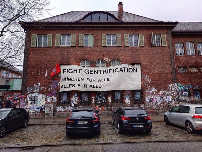 Archivo - Manifestación contra la gentrificación en Múnich