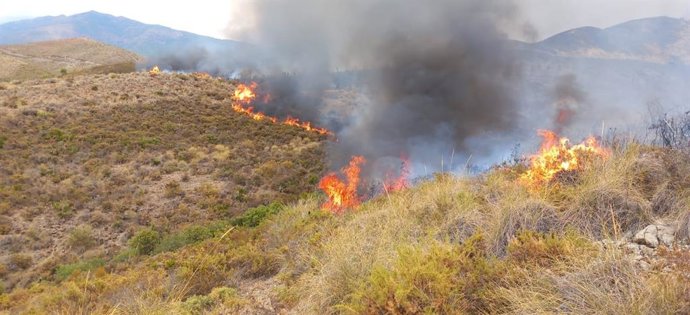 Incendio en Benahavís, 2 septiembre de 2023.