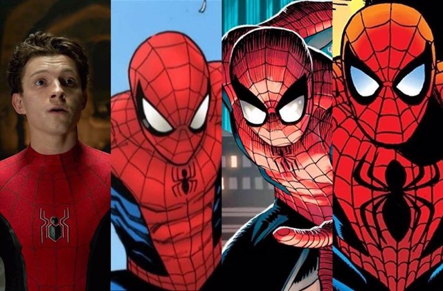 Filtrados los 4 trajes de Spider-man que Marvel descartó para Tom Holland en No Way Home