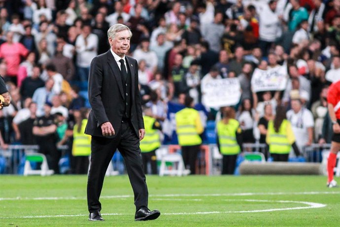 Carlo Ancelotti, entrenador del Real Madrid.