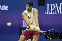 Alcaraz disfruta su pase a octavos del US Open: "Ha habido puntos de mucho toque, de 'show'"