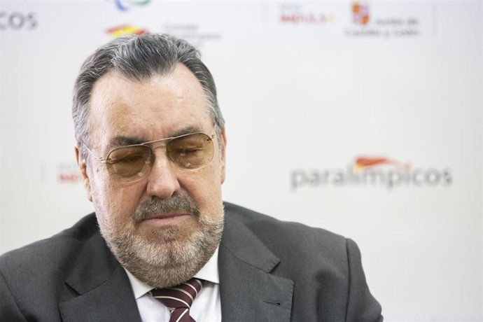 Archivo - El presidente del Comité Paralímpico Español Miguel Carballeda