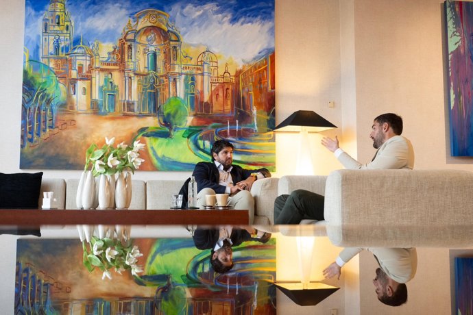 El presidente de Vox Murcia, José Ángel Antelo