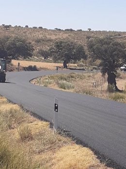 Carretera A-435, de Espiel a Torrecampo (Córdoba).