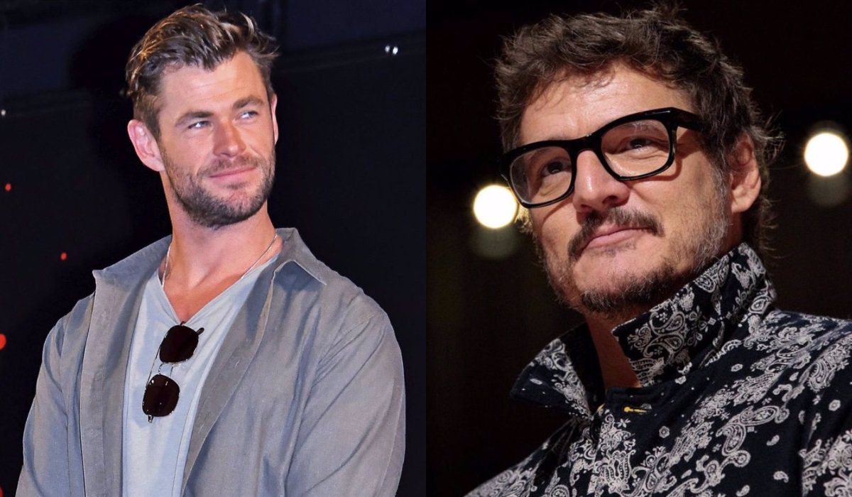 Chris Hemsworth and Pedro Pascal will star in Crime 101, a thriller that Amazon and Netflix are competing with.
