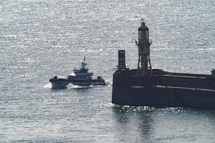 Traslado de migrantes el puerto de Dover