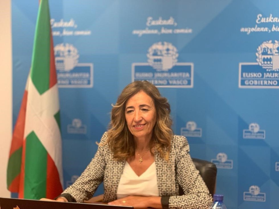 Archivo - La consejera vasca de Gobernanza Pública y Autogobierno, Olatz Garamendi.