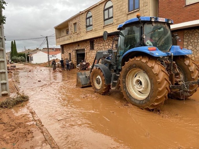 Inundaciones en Buenache de Alarcón