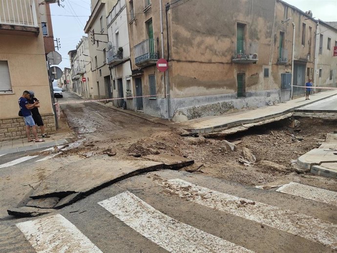 Consecuencias de las inundaciones en Santa Brbara