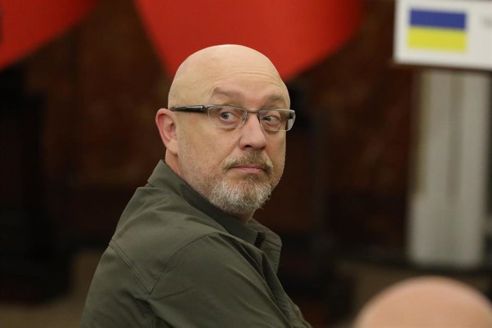 Archivo - El ministro de Defensa de Ucrania, Oleksi Reznikov