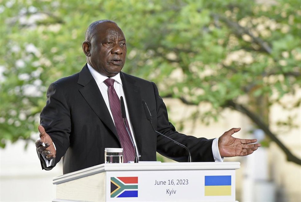 Archivo - El presidente de Sudáfrica, Cyril Ramaphosa