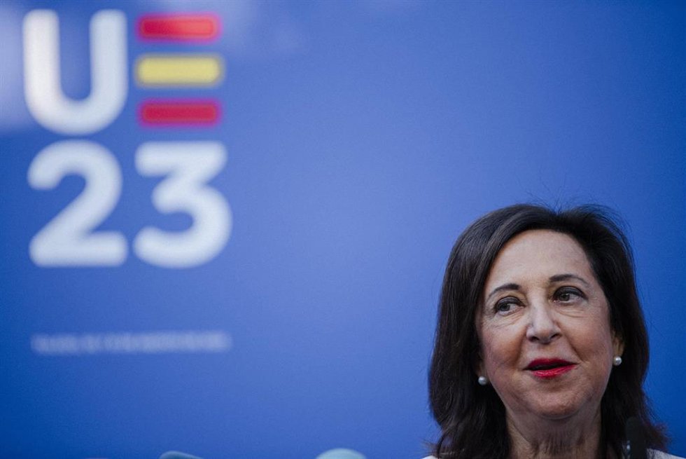 La ministra de Defensa en funciones, Margarita Robles,