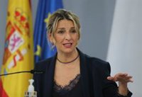 Díaz atribuye la subida del paro a la estacionalidad y destaca el avance de la contratación indefinida