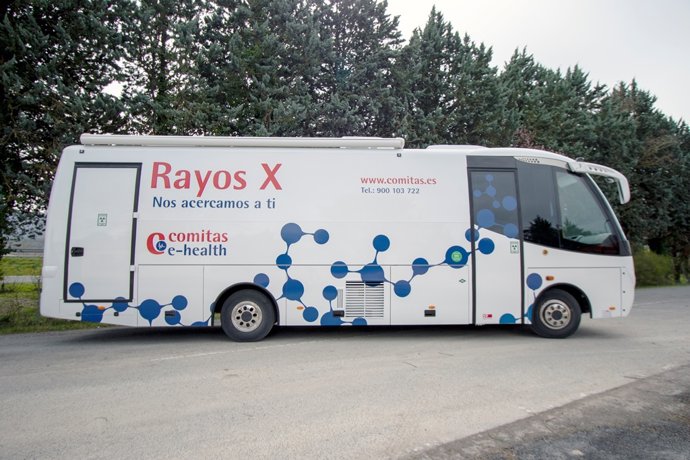 Unidad móvil de telemedicina que estará en la Vuelta 23 Valladolid - Valladolid.