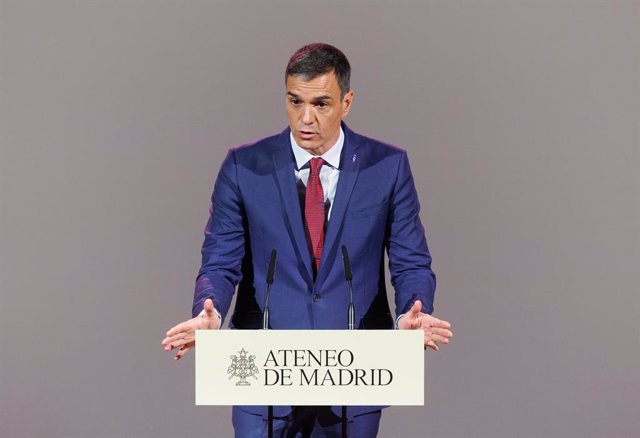 El president del Govern central en funcions i secretari general del PSOE, Pedro Sánchez