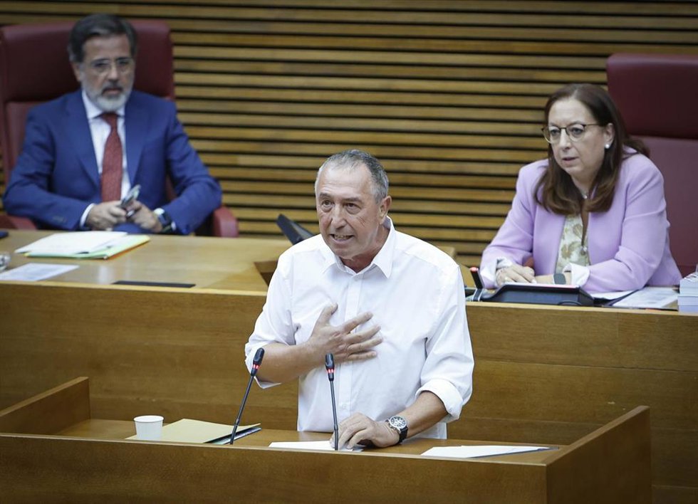 Archivo - El síndic de Compromís, Joan Baldoví, en imagen de archivo
