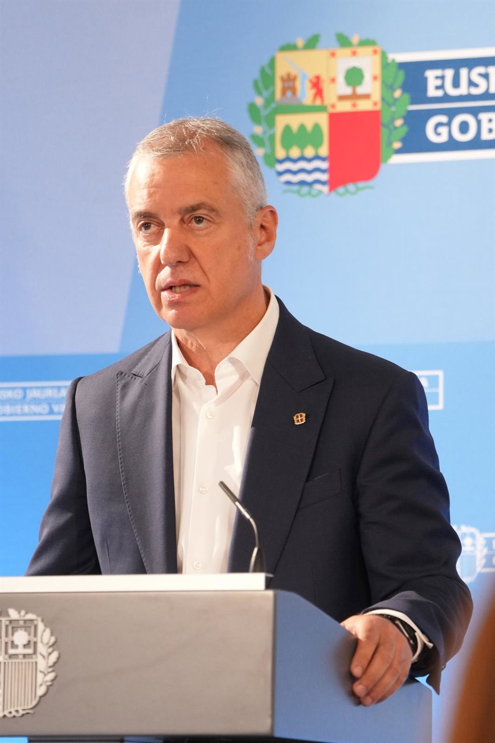 El Lehendakari, Iñigo Urkullu.