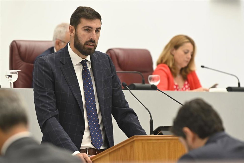 Archivo - El presidente de Vox en Murcia, José Ángel Antelo