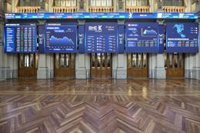 El Ibex sube un 0,42% a media sesión, pero no logra mantener los 9.500 puntos