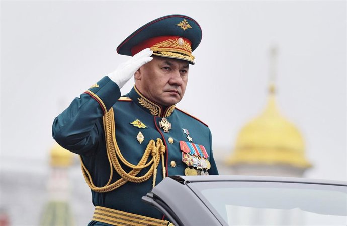 Archivo - El ministro de Defensa de Rusia, Sergei Shoigu