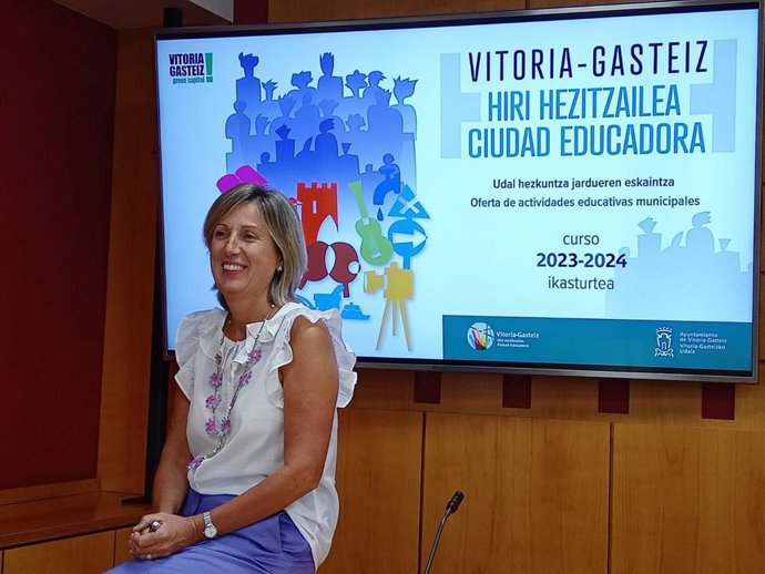 La concejala de Educación y Cultura, Sonia Díaz de Corcuera