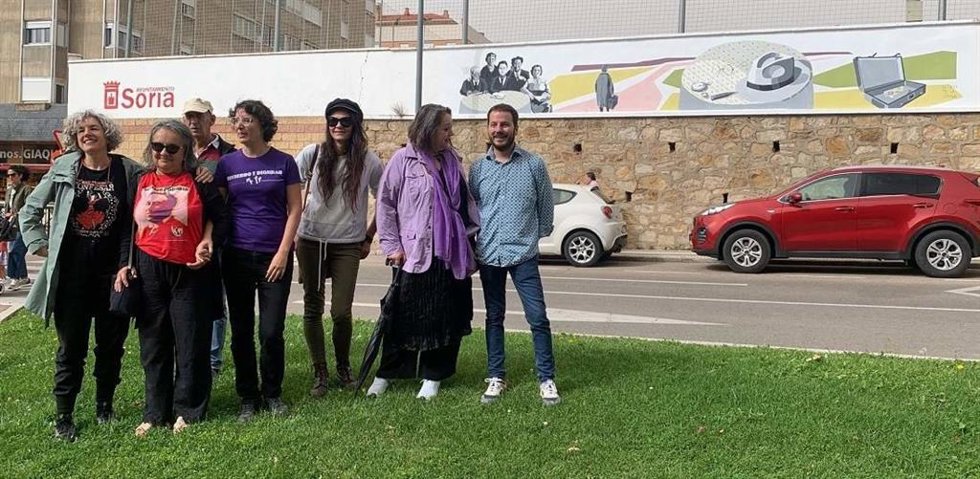 Mural en Soria.