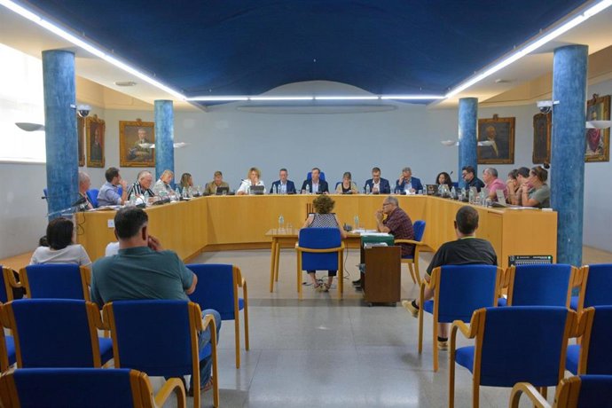 Pleno de Olot (Girona)