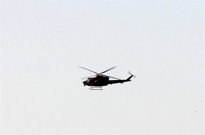 Archivo - Helicóptero del Ejército de Pakistán