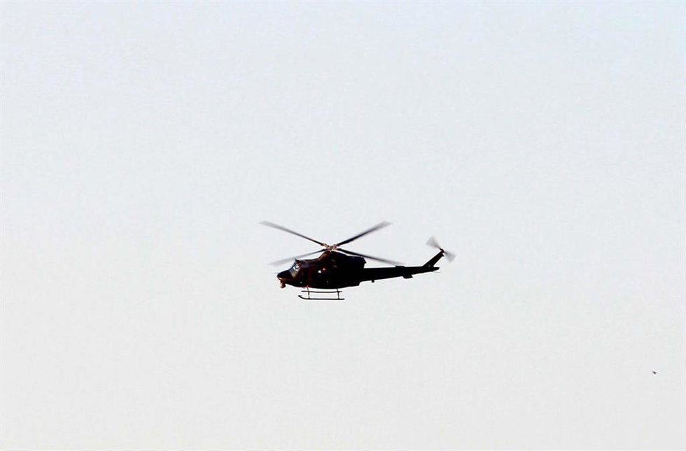 Archivo - Helicóptero del Ejército de Pakistán