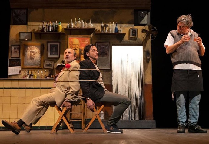 Una escena de la función teatral 'El crimen del palodú'.