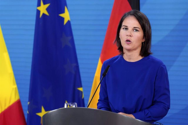 La ministra de Exteriores de Alemania, Annalena Baerbock 