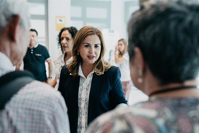 Águeda Fumero, consejera de Acción Social del Cabildo de Tenerife