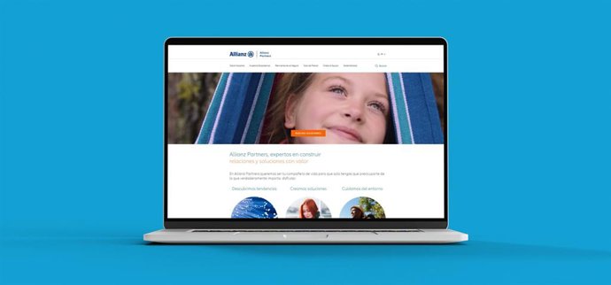 Imagen de la nueva Home de la web.
