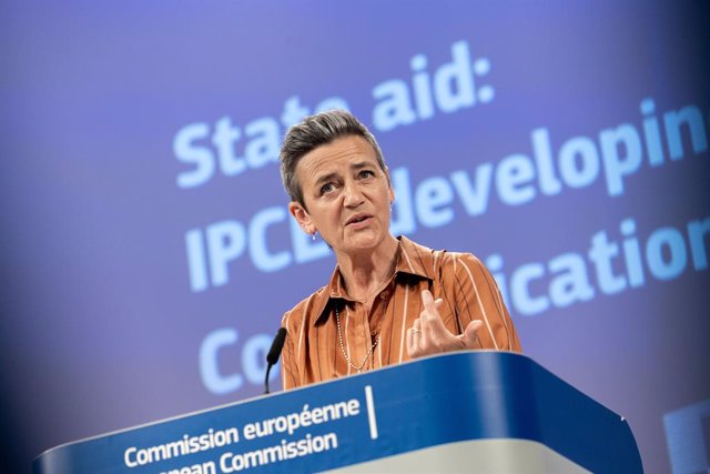 Archivo - La comisaria europea de Competencia, Margrethe Vestager.