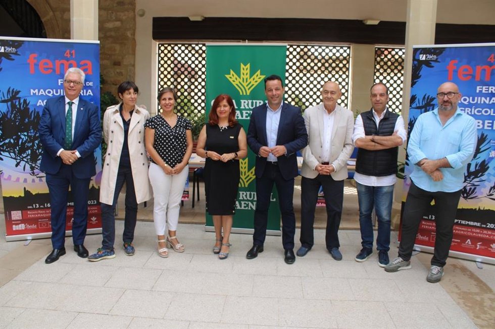 Presentación de la 41 Feria de Maquinaria Agrícola de Úbeda.