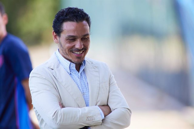 Archivo - Jose Maria del Nido Carrasco, Vice President of Sevilla FC, gestures during first training session of Sevilla FC at Barcelo Montecastillo on July 10, 2023, in Cadiz, Spain.