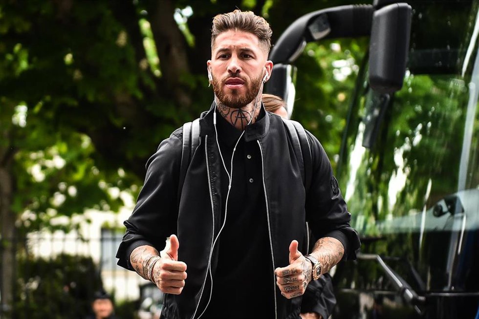 Archivo - El futbolista español Sergio Ramos